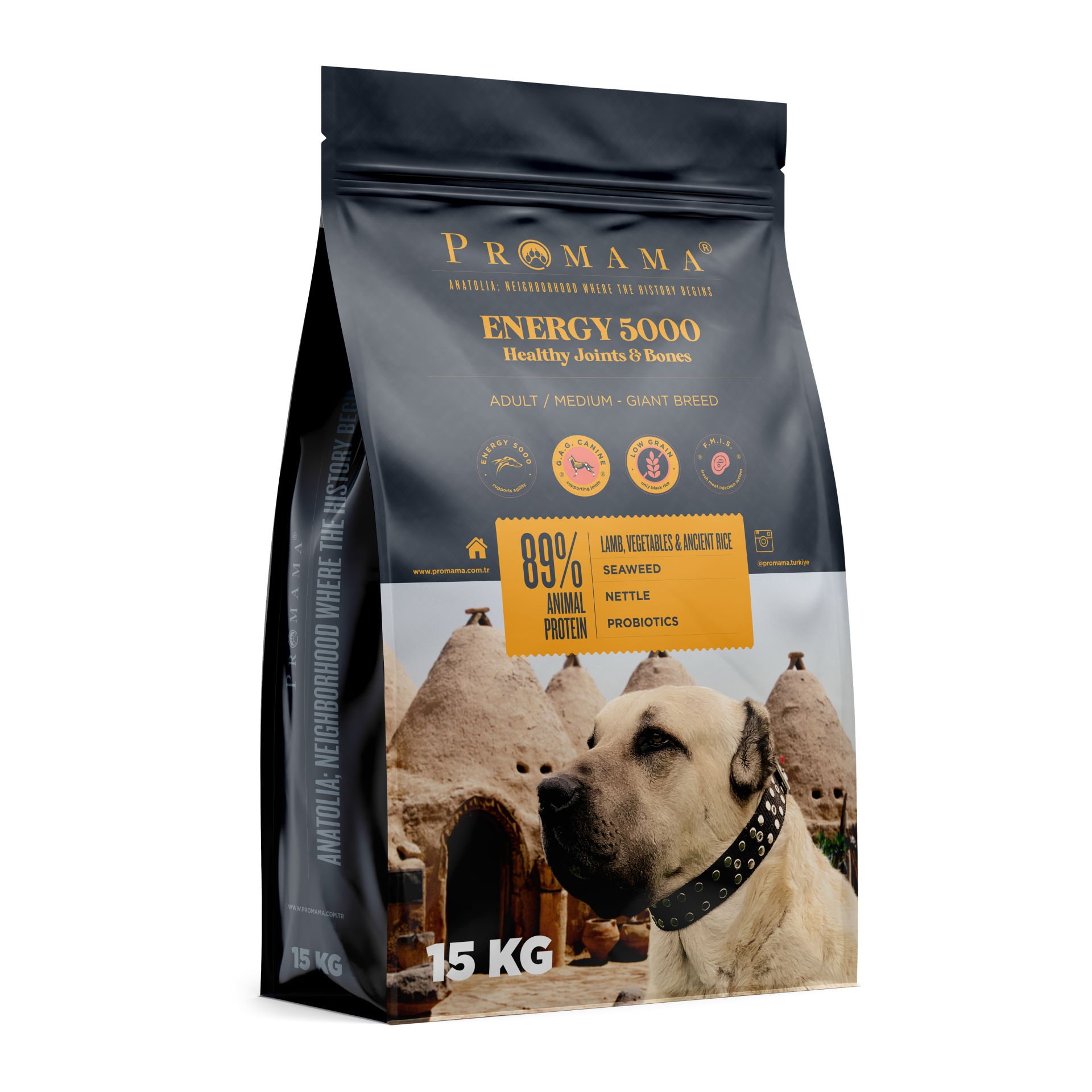 Promama ENERGY 5000 GAG Eklem Destekli Yetişkin Köpek Maması 15 KG