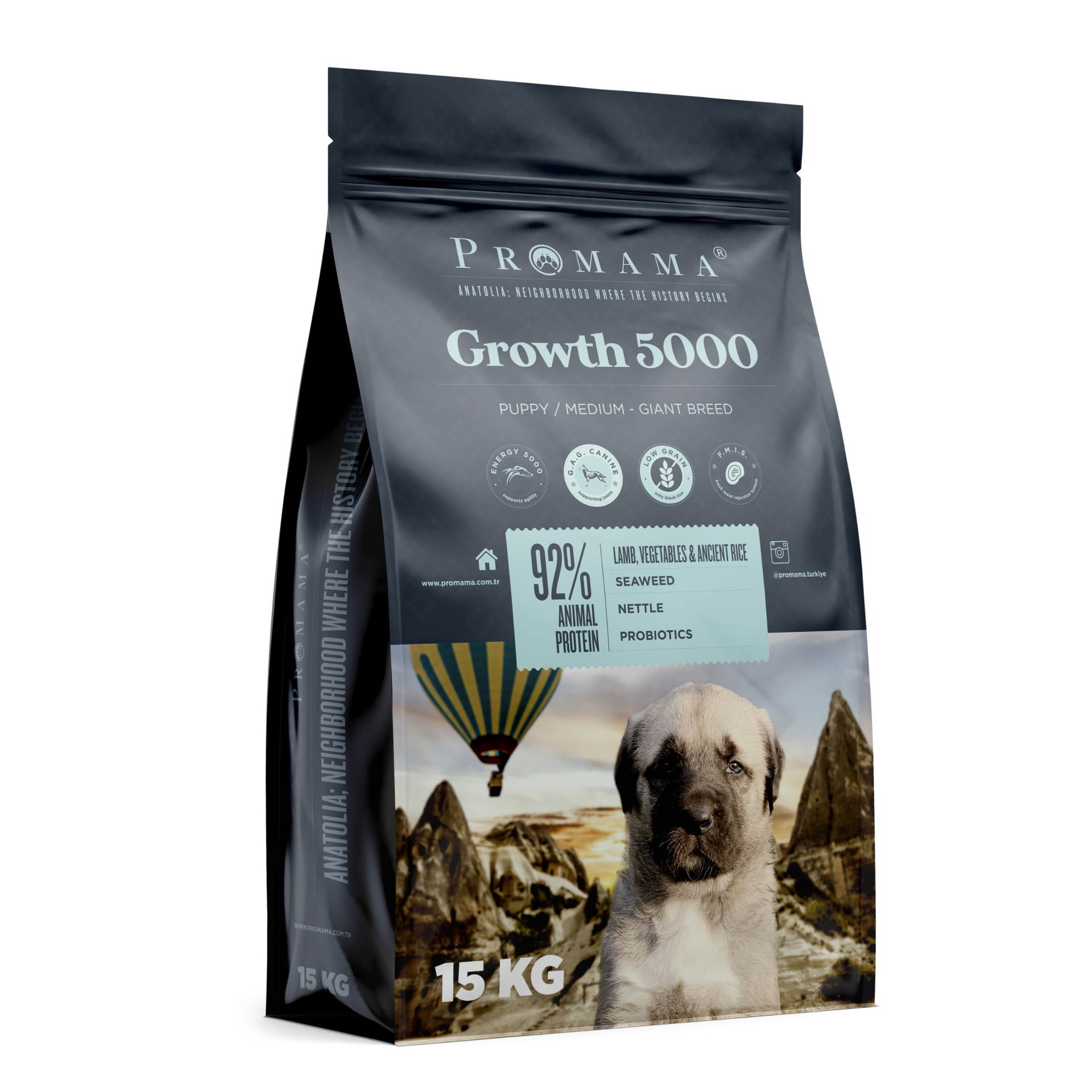 Promama GROWTH 5000 GAG Eklem Destekli Yavru Köpek Maması 15 KG