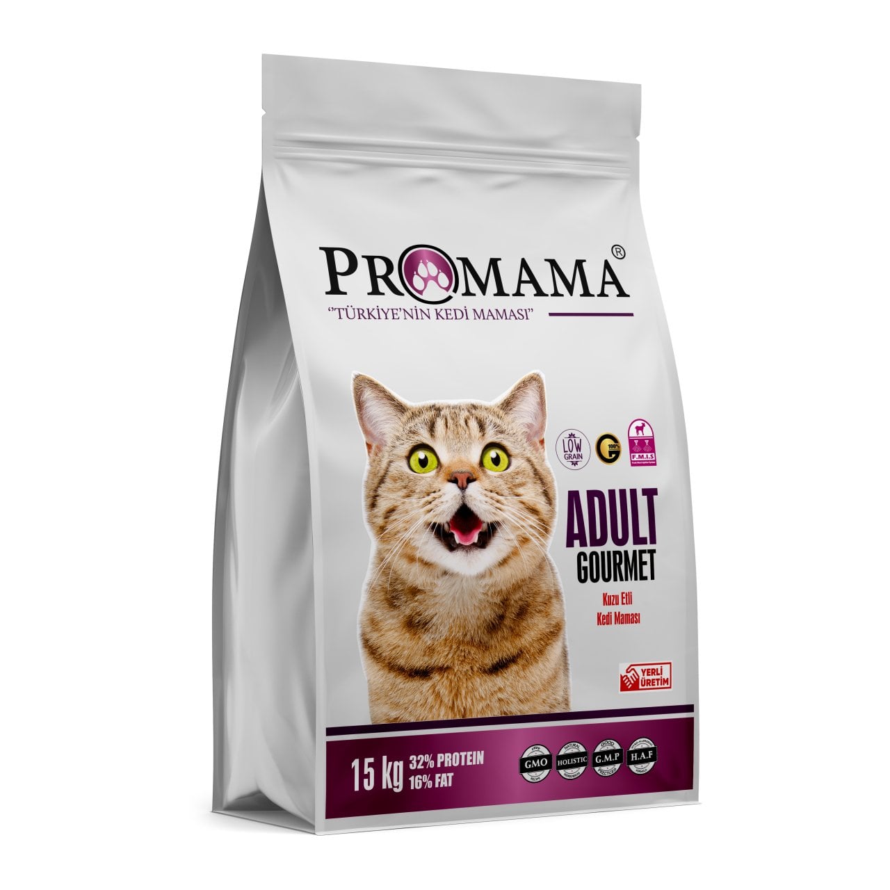 Promama Kuzu Etli Gurme Kedi Maması 15 KG