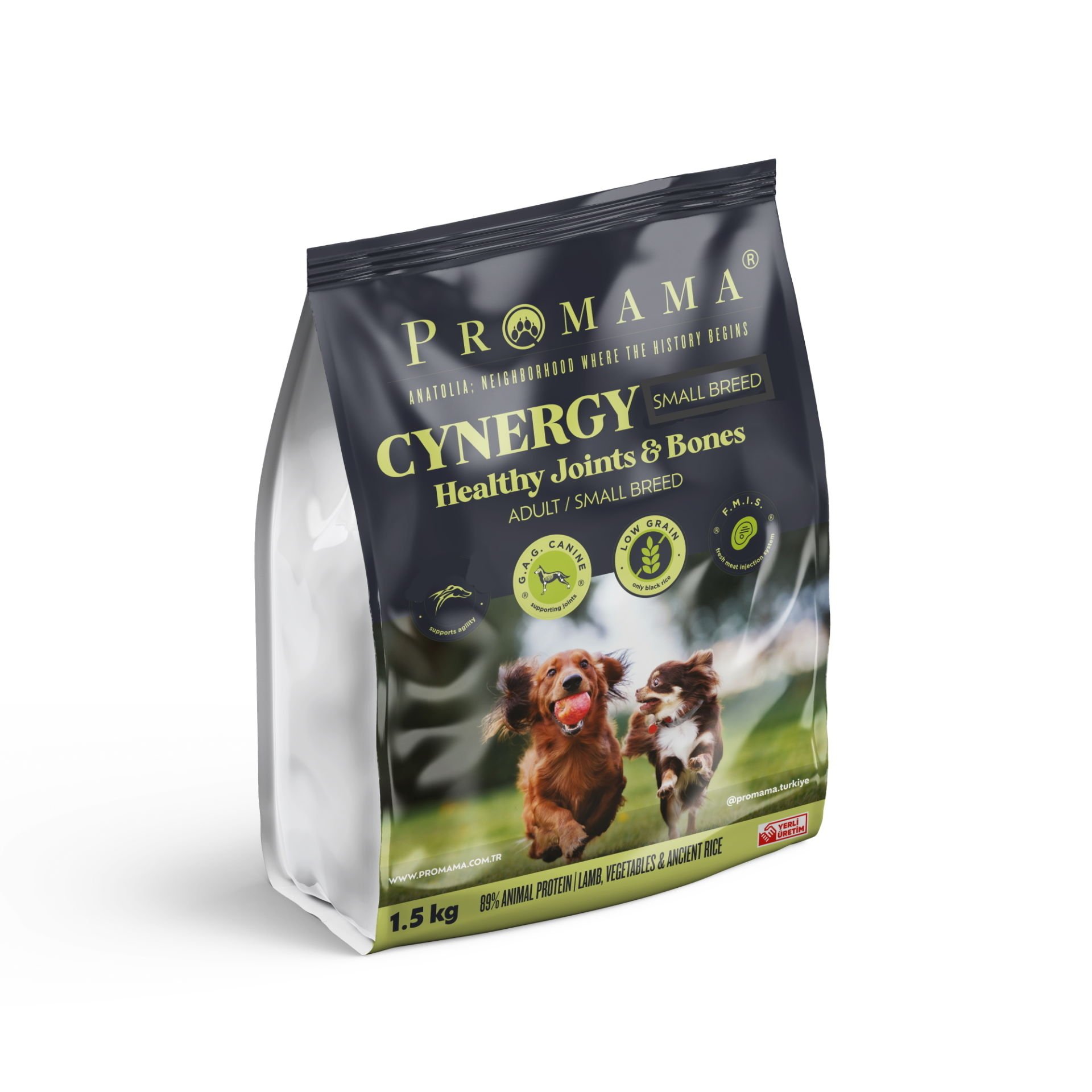 Promama Cynergy Mini - Küçük Irk Yetişkin Maması 1,5 Kg.