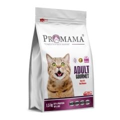 Promama Aç Bitir Kuzu Etli Gurme Kedi Maması 1.5 KGx4